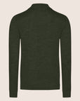 Mock Neck Shirt Army Green