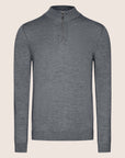 Half Zip Shirt Grey