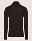 Turtle Neck Shirt Brown
