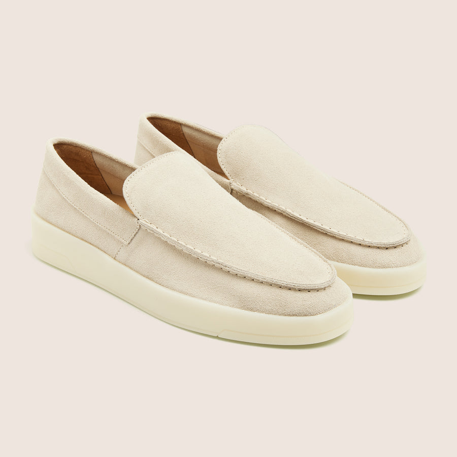 The Loafers Suede Beige