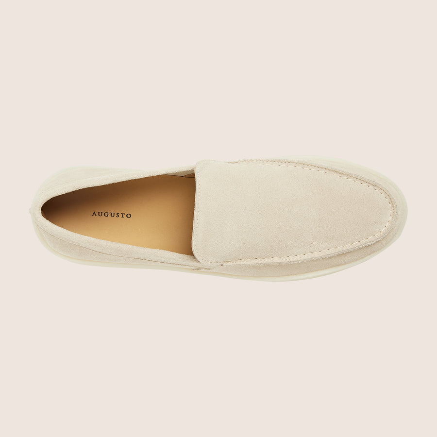 Suède Loafers Beige