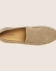 Suède Loafers Zandkleur