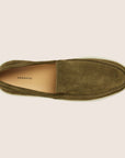 The Loafers Suede Dark Olive