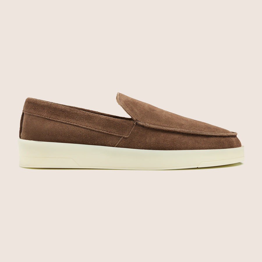 The Loafers Suede Chocolate