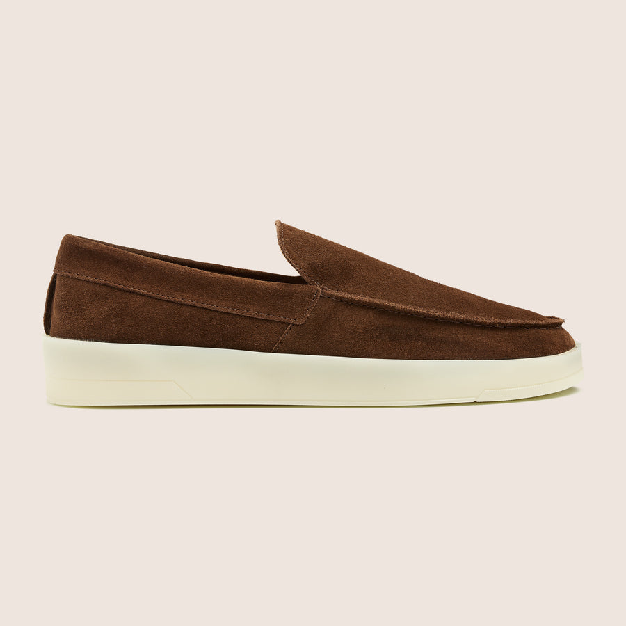 Suède Loafers Notenbruin