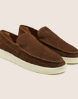 Suède Loafers Notenbruin