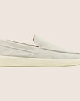 Suède Loafers Zilver