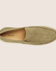 Suède Loafers Olijfgroen