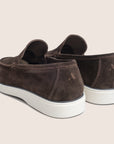 Slip-On Suede Loafers Pure Chocola