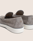 Slip-On Suede Warm Grijs