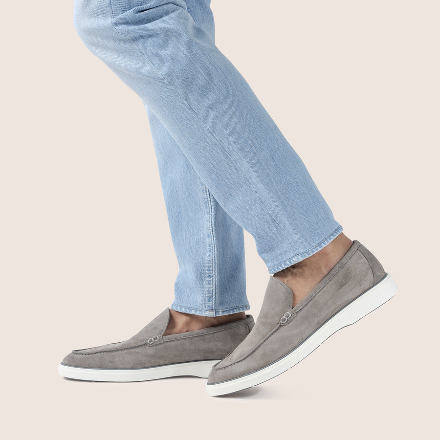 Slip-On Suede Warm Grey