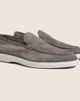 Slip-On Suede Warm Grijs