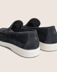 Slip-On Suede Loafers Zwart