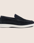 Slip-On Suede Loafers Black