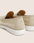 Slip-On Suede Loafers Cappuccino