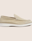 Slip-On Suede Loafers Cappuccino