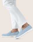 Slip-On Suede Loafers Sky