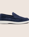 Slip-On Suede Loafers Navy