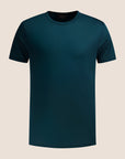 Gemerceriseerd Luxe T-shirt Donker Oceaanblauw