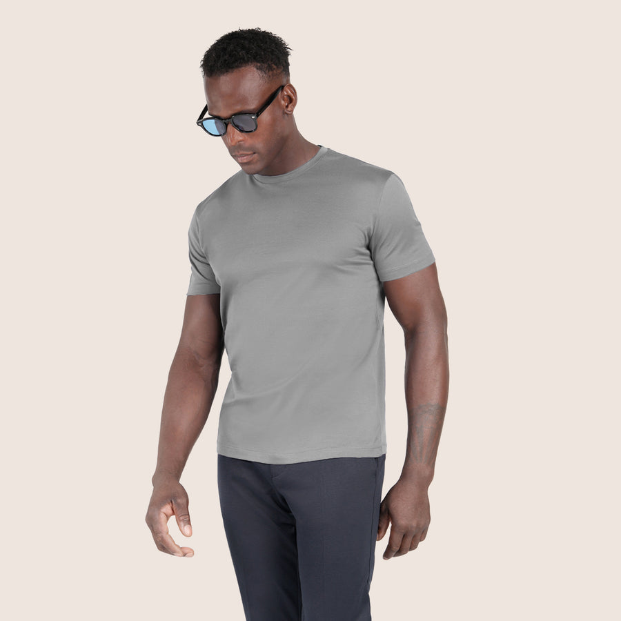 Mercerised Luxury T-shirt Iron