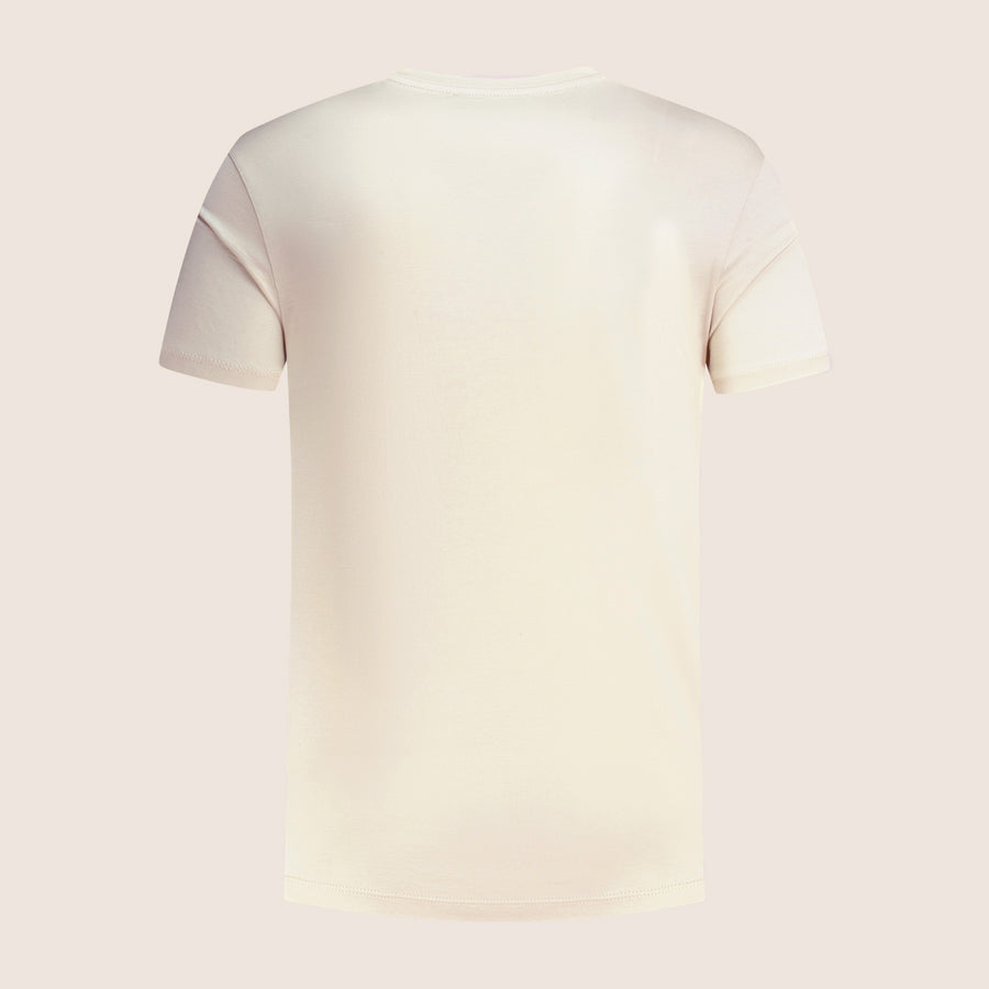 Mercerised Luxury T-shirt Natural