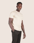 Mercerised Luxury T-shirt Natural