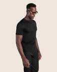 Mercerised Luxury T-shirt Black