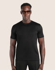 Mercerised Luxury T-shirt Black