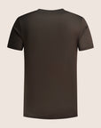 Mercerised Luxury T-shirt Pure Chocolate