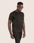 Mercerised Luxury T-shirt Pure Chocolate