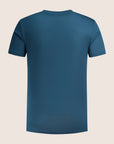 Mercerised Luxury T-shirt Steel Blue