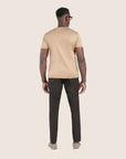 Mercerised Luxury T-shirt Sand