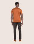 Mercerised Luxury T-shirt Copper