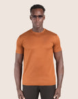 Mercerised Luxury T-shirt Copper