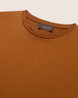 Mercerised Luxury T-shirt Copper