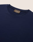 Mercerised Luxury T-shirt Navy