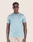 Mercerised Luxury T-shirt Sky