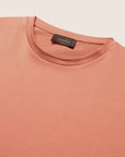 Mercerised Luxury T-shirt Coral