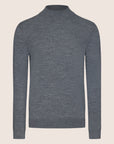 Mock Neck Shirt Grey