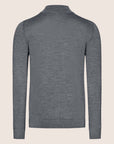 Half Zip Shirt Grey