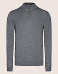 Half Zip Shirt Grey