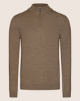 Half Zip Shirt Taupe