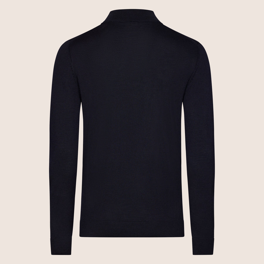 Half Zip Shirt Navy