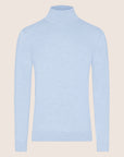 Turtle Neck Shirt Light Blue