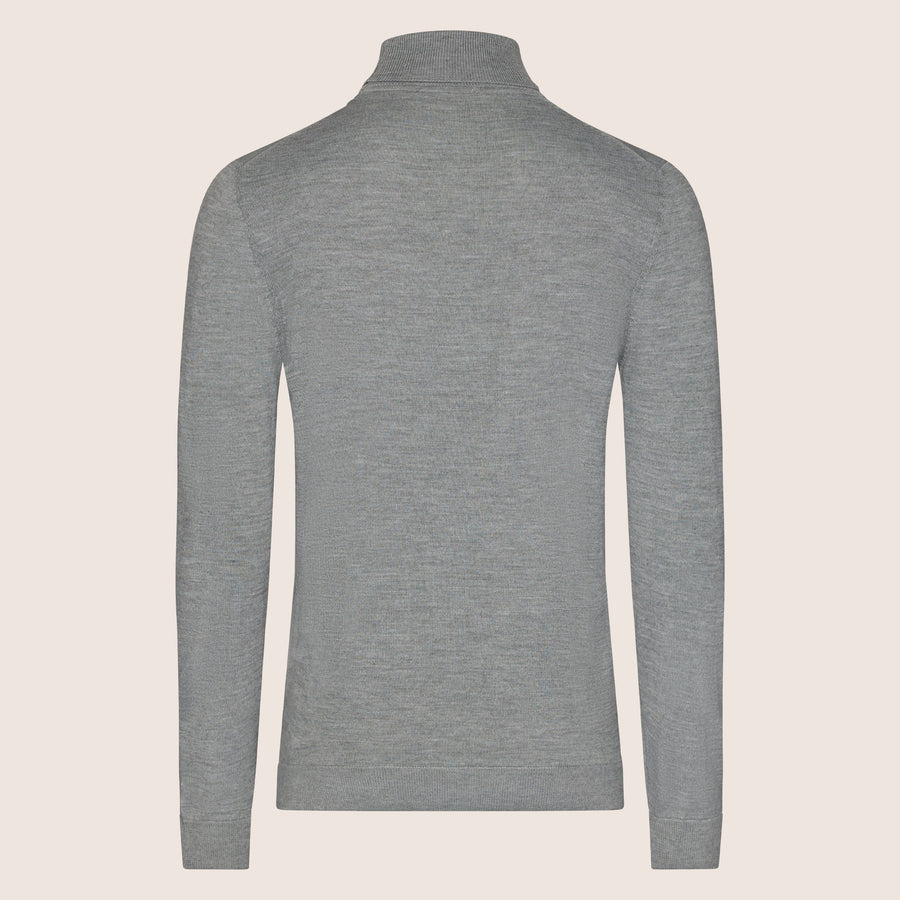 Turtle Neck Shirt Grey