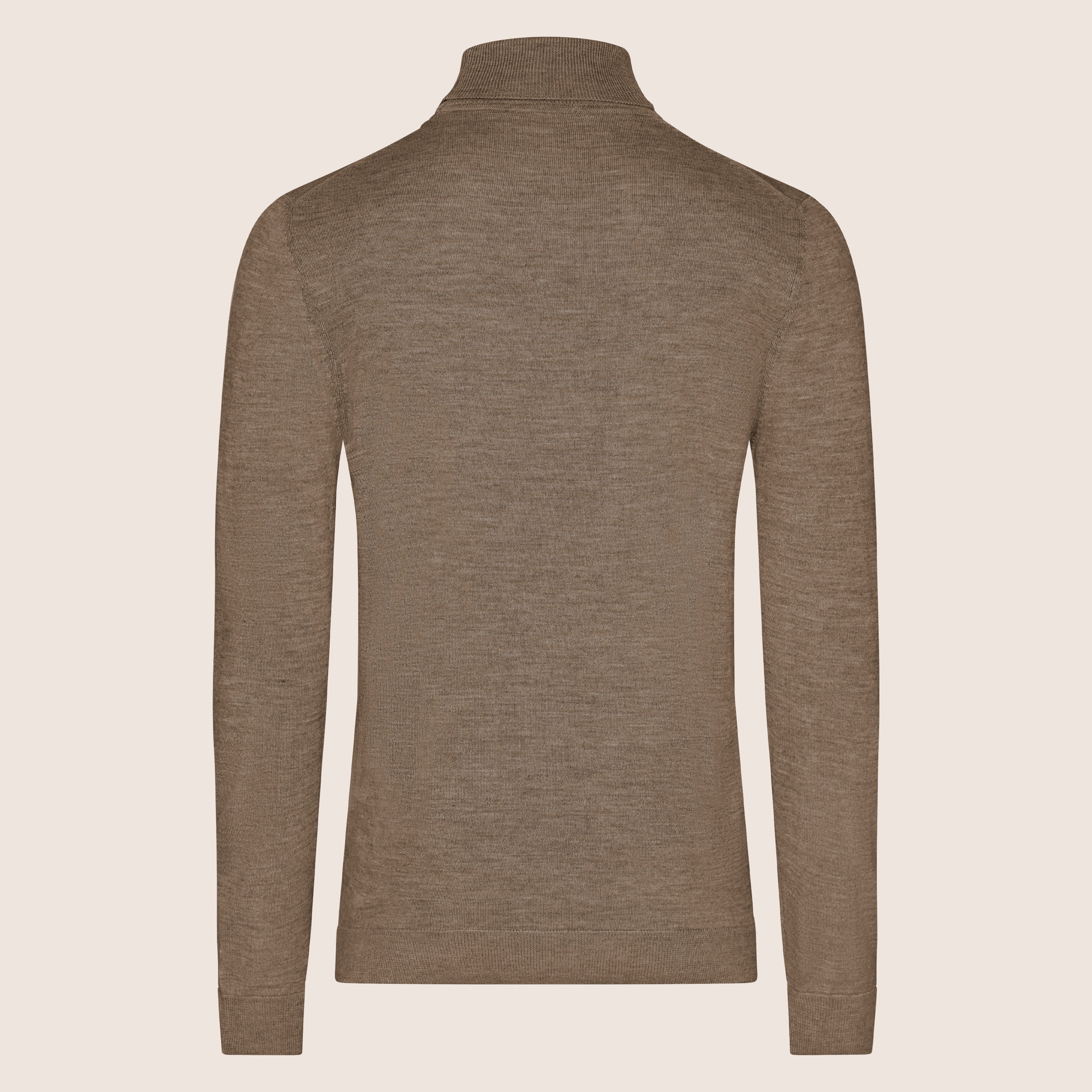 Turtle Neck Shirt Taupe