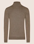 Turtle Neck Shirt Taupe