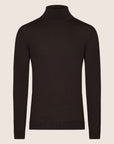 Turtle Neck Shirt Brown