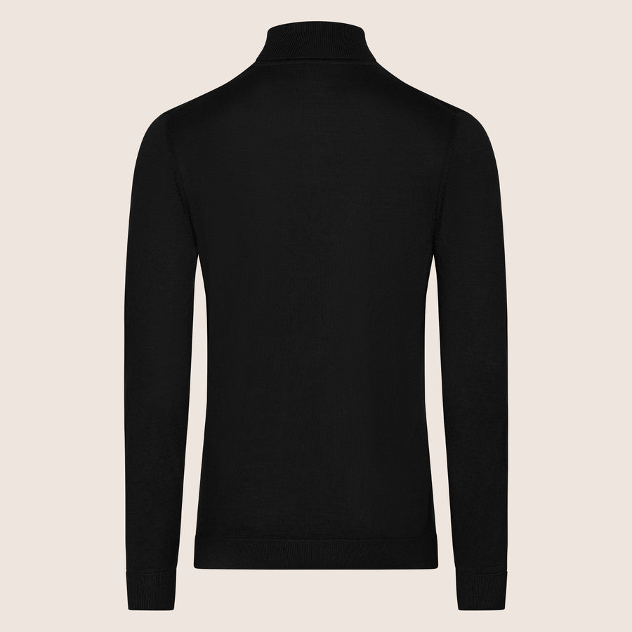 Turtle Neck Shirt Black