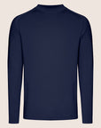 Dry Tech Crew Neck Contrast Navy